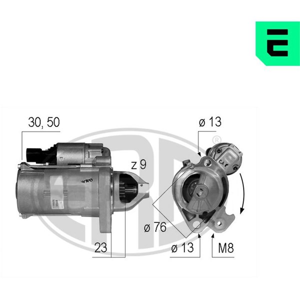 Startmotor 12V Era oem Oem 220428 ERA OEM