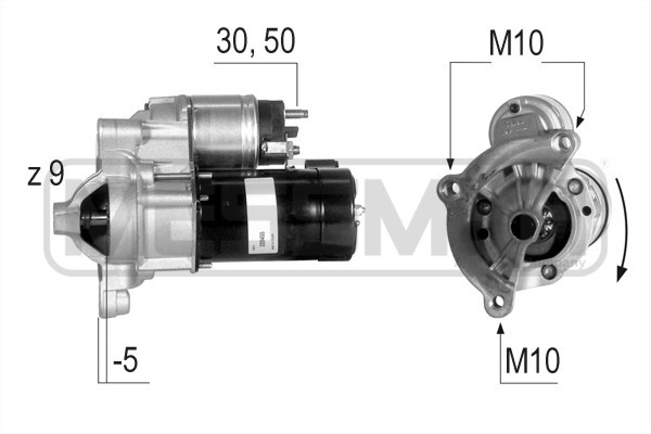 Startmotor 12V