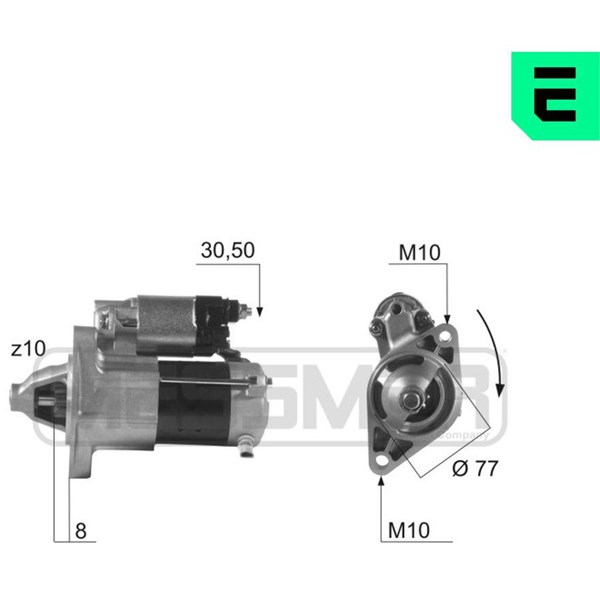 Startmotor 12V Era oem Oem 220468 ERA OEM