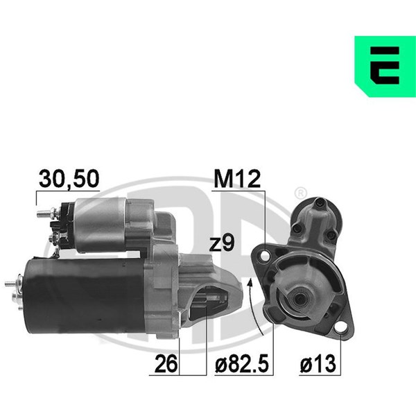 Startmotor 12V Era oem Oem 220476 ERA OEM