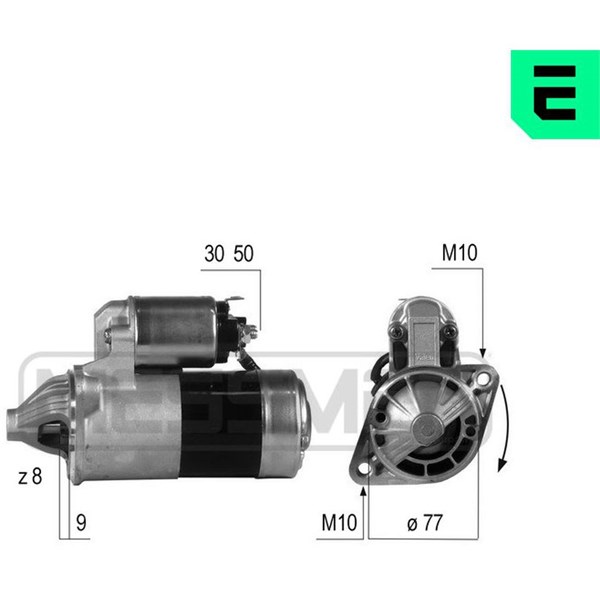Startmotor 12V Era oem Oem 220501 ERA OEM