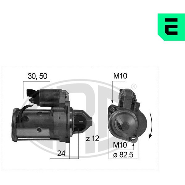 Startmotor 12V Era oem Oem 220511 ERA OEM