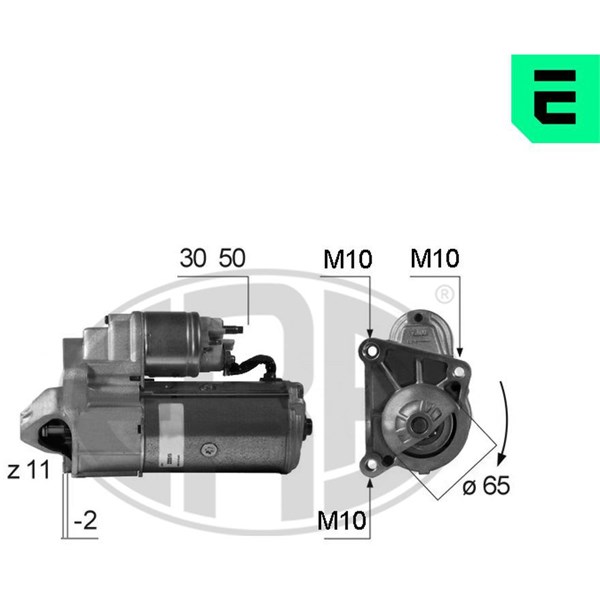 Startmotor 12V Era oem Oem 220515 ERA OEM
