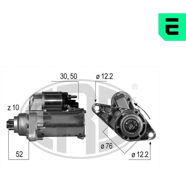 Startmotor 12V Era oem Oem 220530 ERA OEM