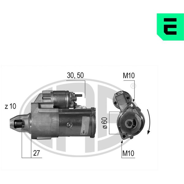 Startmotor 12V Era oem Oem 220532 ERA OEM