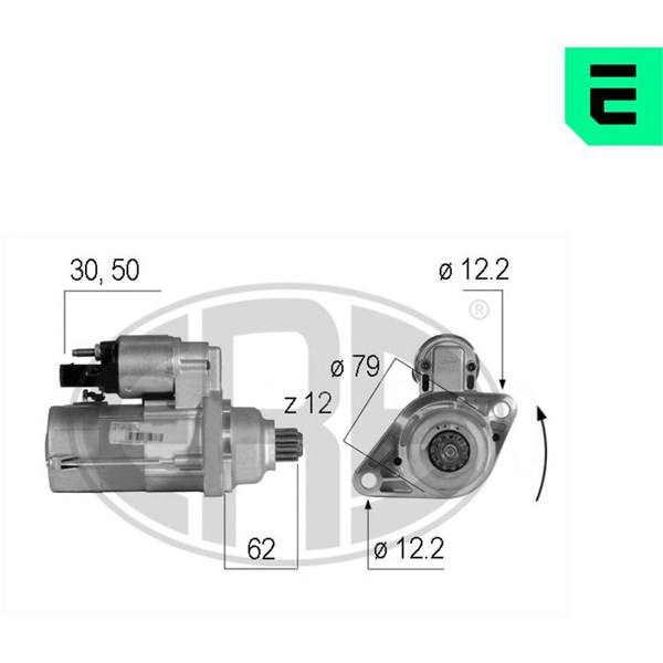 Startmotor 12V Era oem Oem 220586 ERA OEM