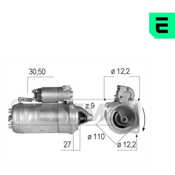 Startmotor 12V Era oem Oem 220592 ERA OEM