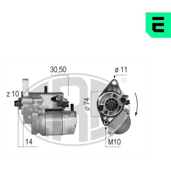 Startmotor 12V Era oem Oem 220602 ERA OEM