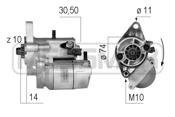 Startmotor 12V Startmotor 12V