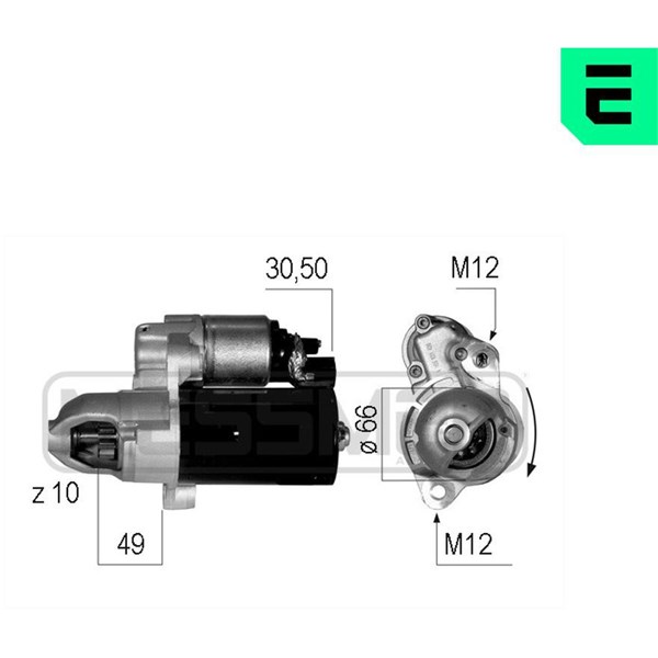 Startmotor 12V Era oem Oem 220605 ERA OEM