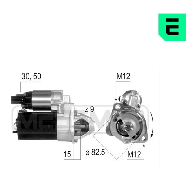 Startmotor 12V Era oem Oem 220635 ERA OEM