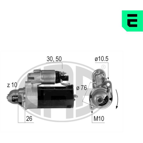 Startmotor 12V Era oem Oem 220636 ERA OEM
