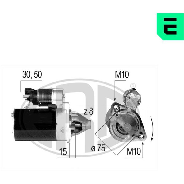 Startmotor 12V Era oem Oem 220644 ERA OEM