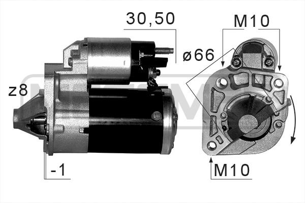 Startmotor 12V