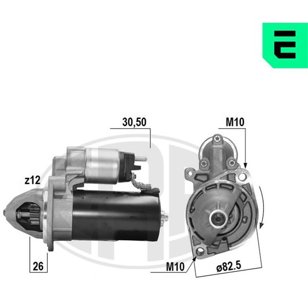 Startmotor 12V Era oem Oem 220671 ERA OEM