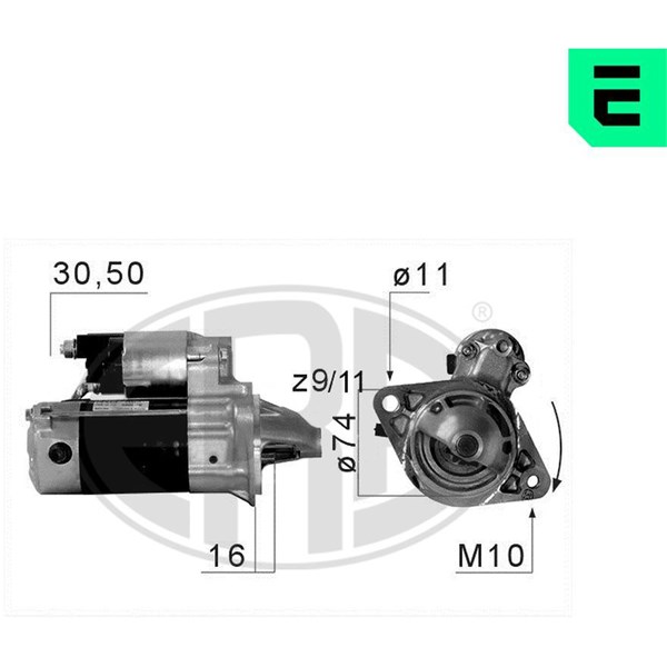 Startmotor 12V Era oem Oem 220675 ERA OEM