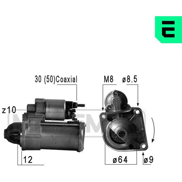 Startmotor 12V Era oem Oem 220714 ERA OEM
