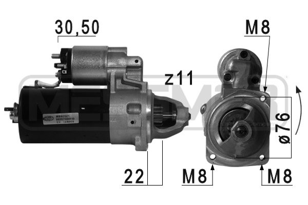 Startmotor 12V Startmotor 12V