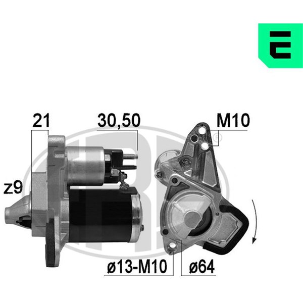Startmotor 12V Era oem Oem 220790 ERA OEM