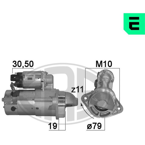 Startmotor 12V Era oem Oem 220854 ERA OEM