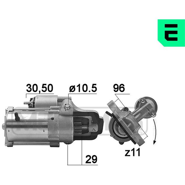 Startmotor 12V Era oem Oem 220897 ERA OEM