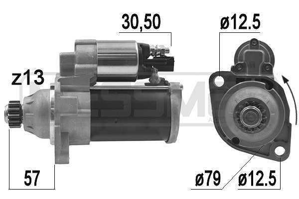 Startmotor 12V