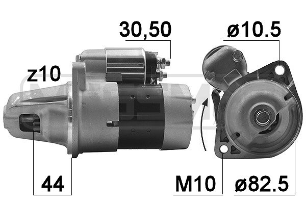 Startmotor 12V