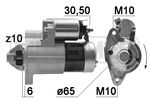 Startmotor 12V