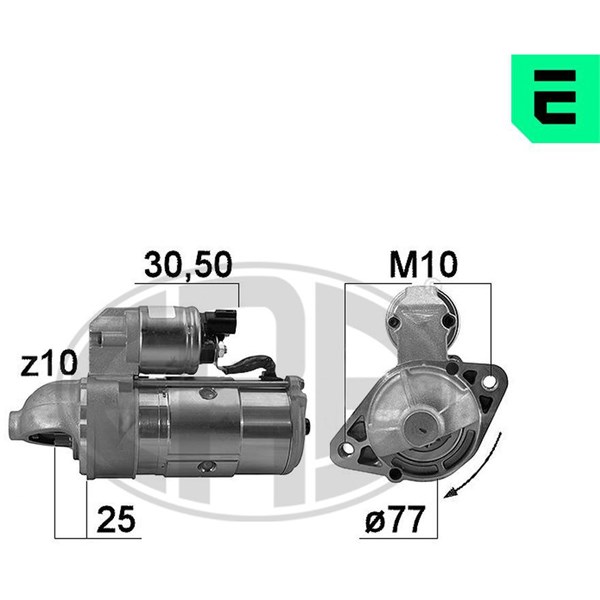 Startmotor 12V Era oem Oem 221030 ERA OEM