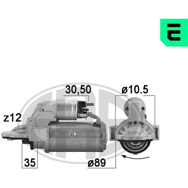 Startmotor 12V Era oem Oem 221032 ERA OEM