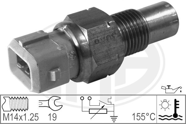 Sensor, kylvätsketemperatur