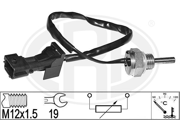 Sensor, kylvätsketemperatur