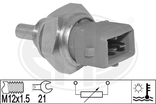 Sensor, kylvätsketemperatur