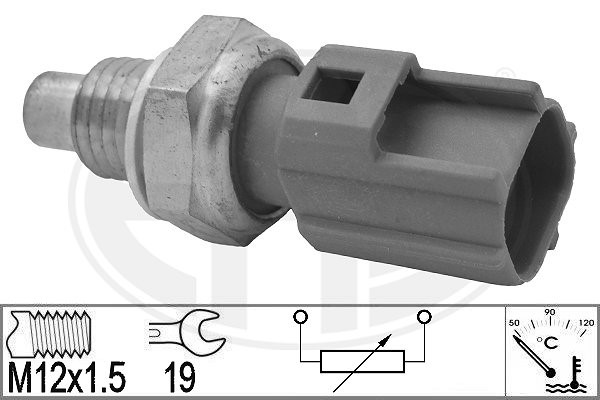 Sensor, kylvätsketemperatur