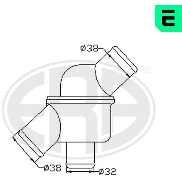 Termostat, kylvätska Era oem Oem 350065 ERA OEM
