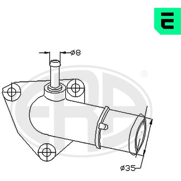 Termostat, kylvätska Era oem Oem 350135 ERA OEM