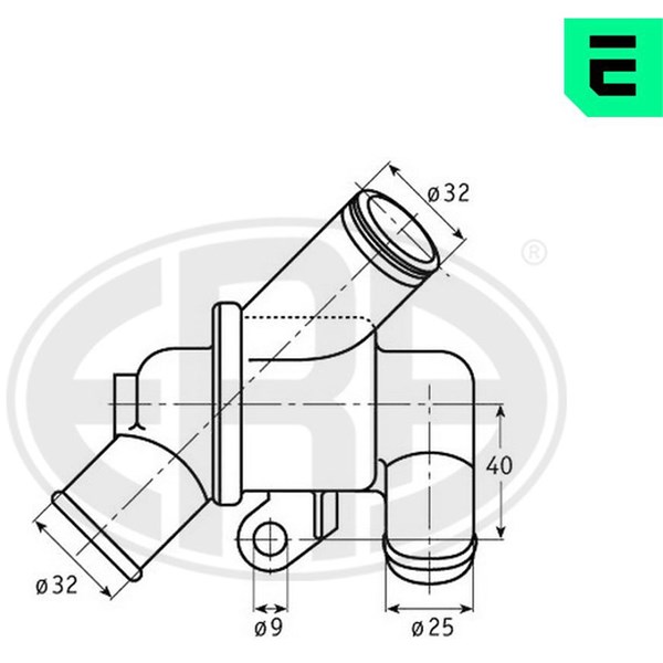 Termostat, kylvätska Era oem Oem 350165 ERA OEM
