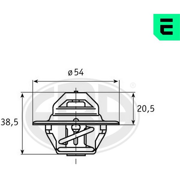 Termostat, kylvätska Era oem Oem 350170 ERA OEM