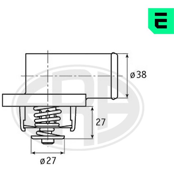 Termostat, kylvätska Era oem Oem 350179 ERA OEM