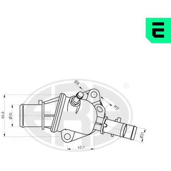 Termostat, kylvätska Era oem Oem 350218 ERA OEM