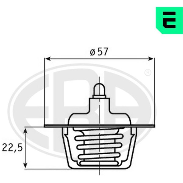 Termostat, kylvätska Era oem Oem 350246 ERA OEM