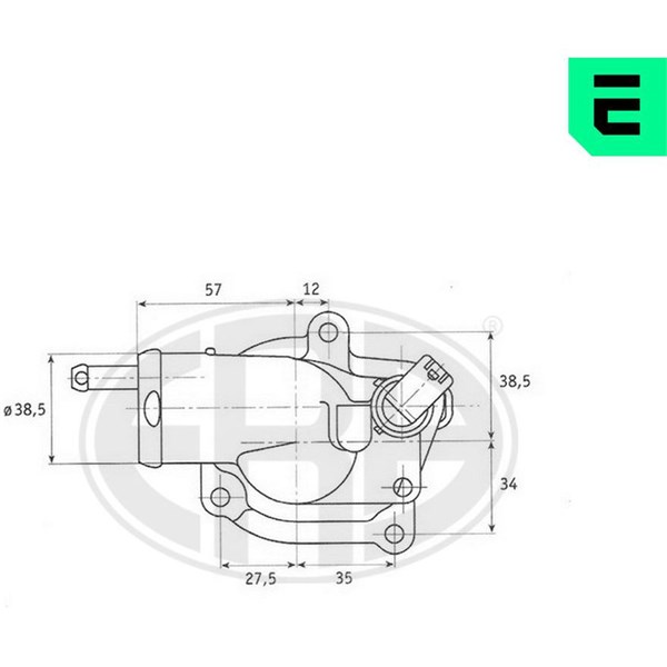 Termostat, kylvätska Era oem Oem 350255 ERA OEM