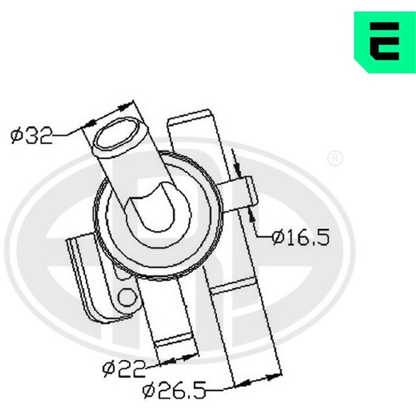 Termostat, kylvätska Era oem Oem 350265 ERA OEM