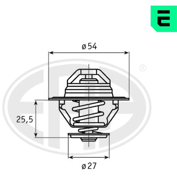 Termostat, kylvätska Era oem Oem 350276 ERA OEM