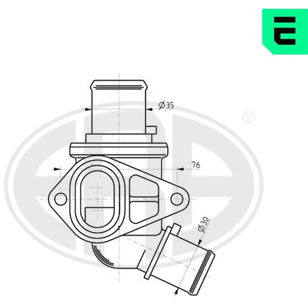 Termostat, kylvätska Era oem Oem 350311 ERA OEM