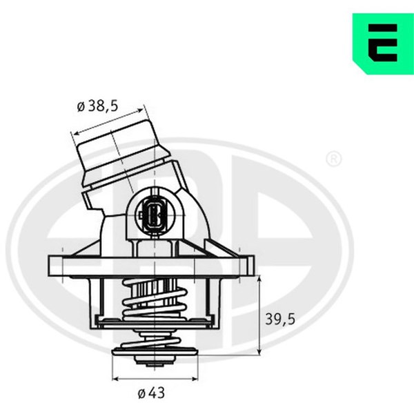 Termostat, kylvätska Era oem Oem 350328 ERA OEM