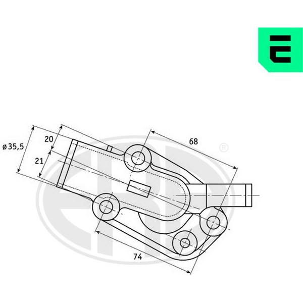 Termostat, kylvätska Era oem Oem 350330 ERA OEM