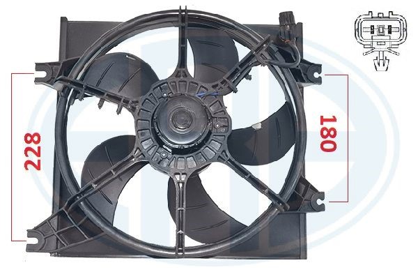 Fläkt, kylare 12V