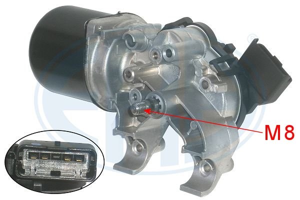 Torkarmotor 12V, Fram