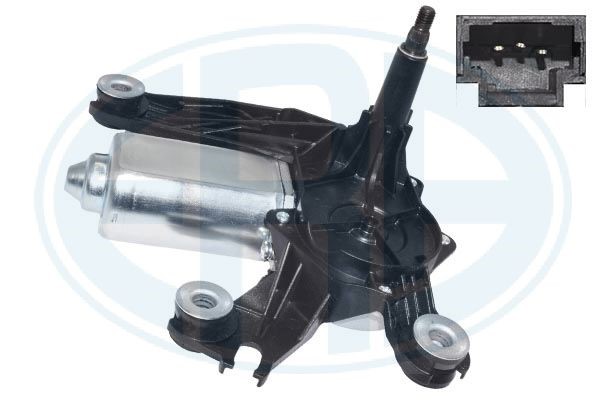 Torkarmotor 12V, Bak